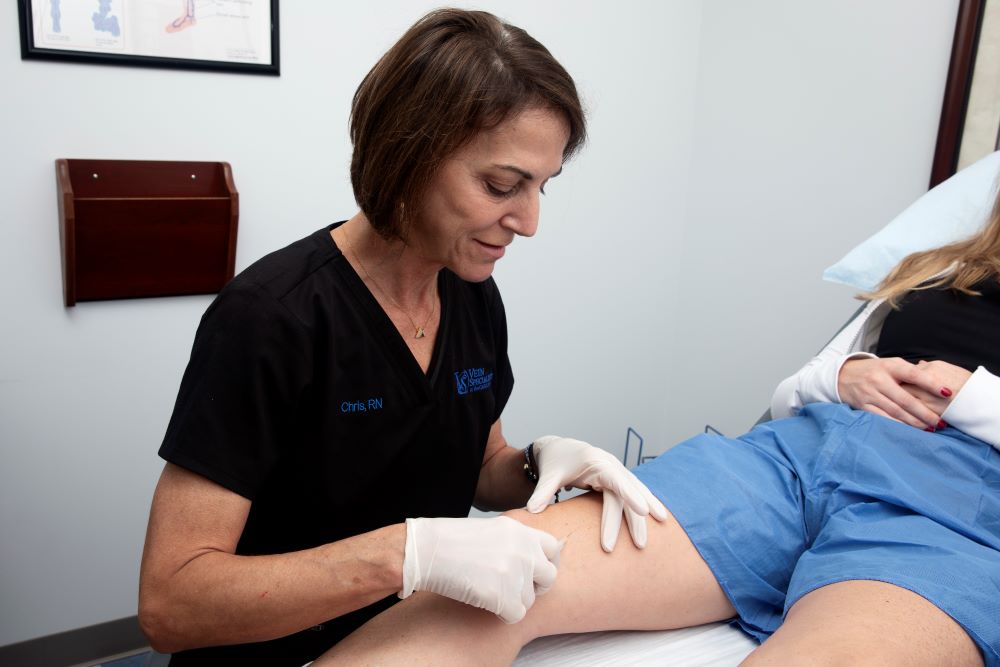 Sclerotherapy Demonstration