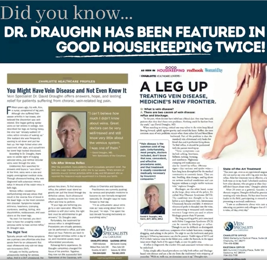 Dr Draughn featured in Good Housekeeping Womens Day and Redbook twice