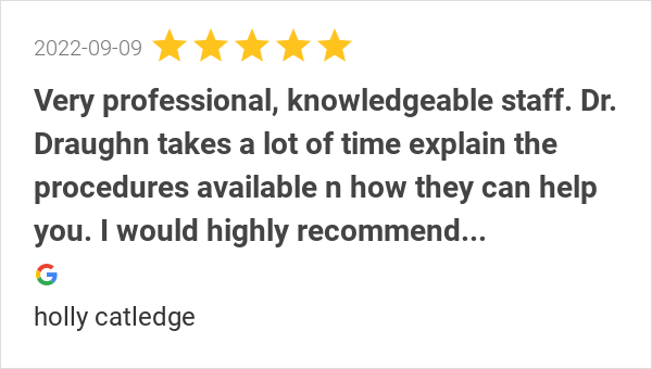 5 Star Review - Vein Specialists of the Carolinas