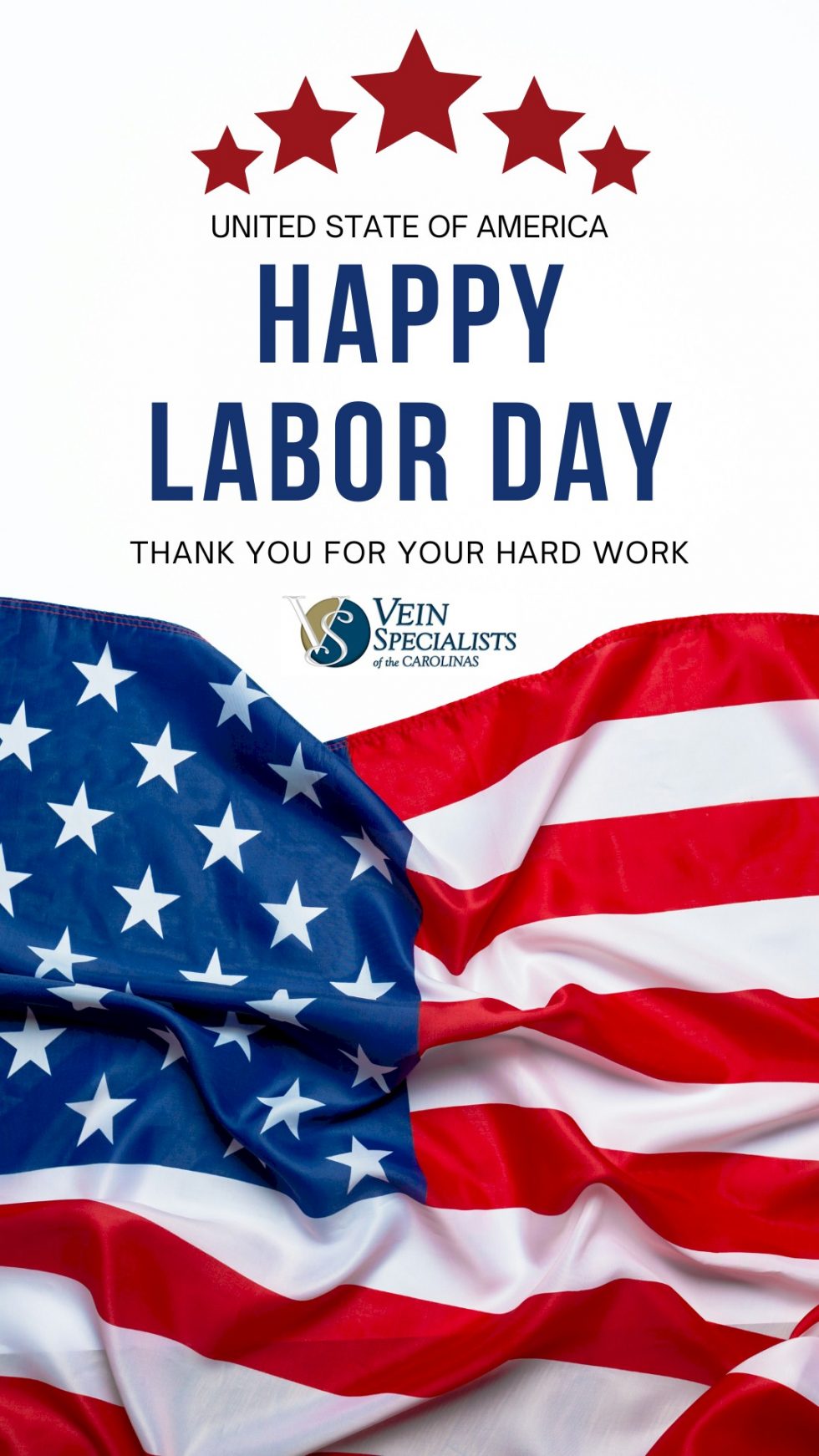 Happy Labor Day Weekend From VSC! - Vein Specialists of the Carolinas