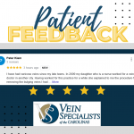 New 5-STAR Review – “Very Professional and Thorough!”, Vein Specialists of the Carolinas 5-Star Review - Varicose Veins Relief!