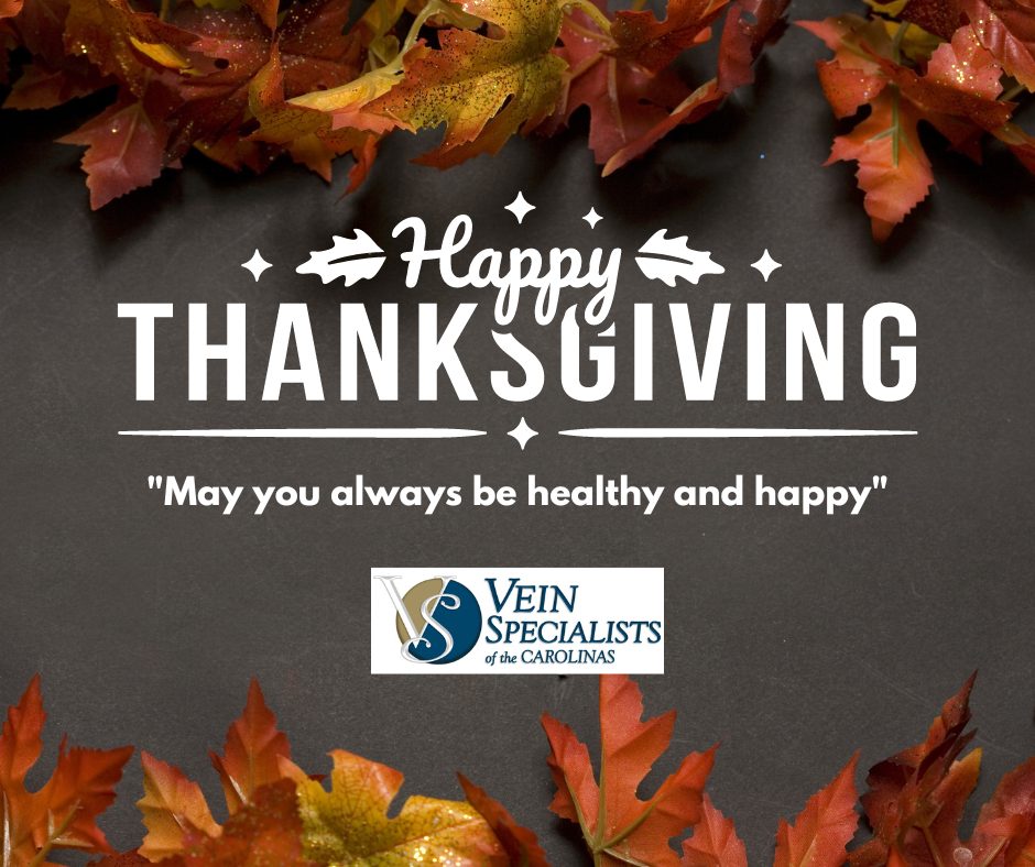 Giving Thanks - Vein Specialists of the Carolinas