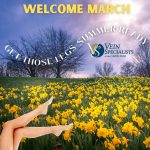 When Do Your Legs Hurt?, Vein Specialists of the Carolinas Welcome March - It's Never Too Late To Love Your Legs