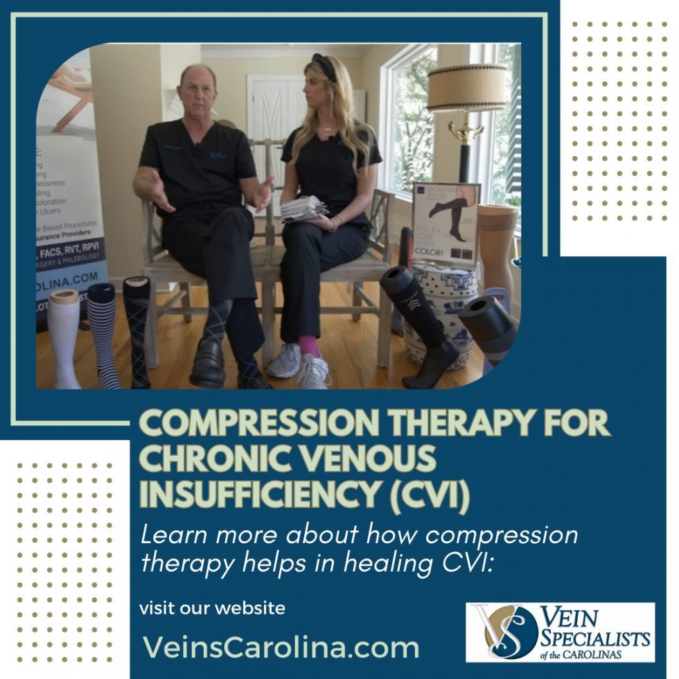 Compression Therapy For Chronic Venous Insufficiency Cvi Vein