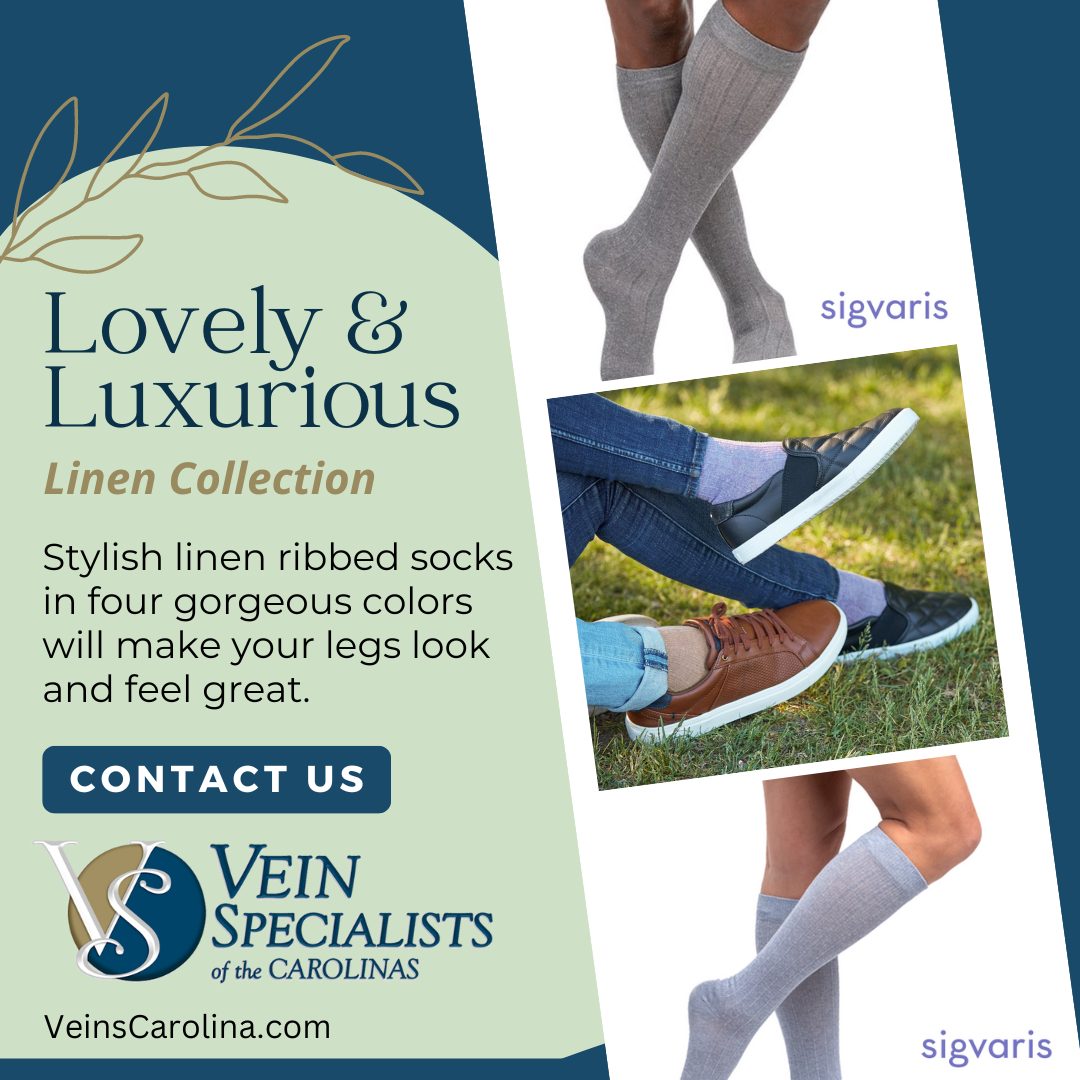 Embrace Elegance and Comfort with Sigvaris Linen Collection!