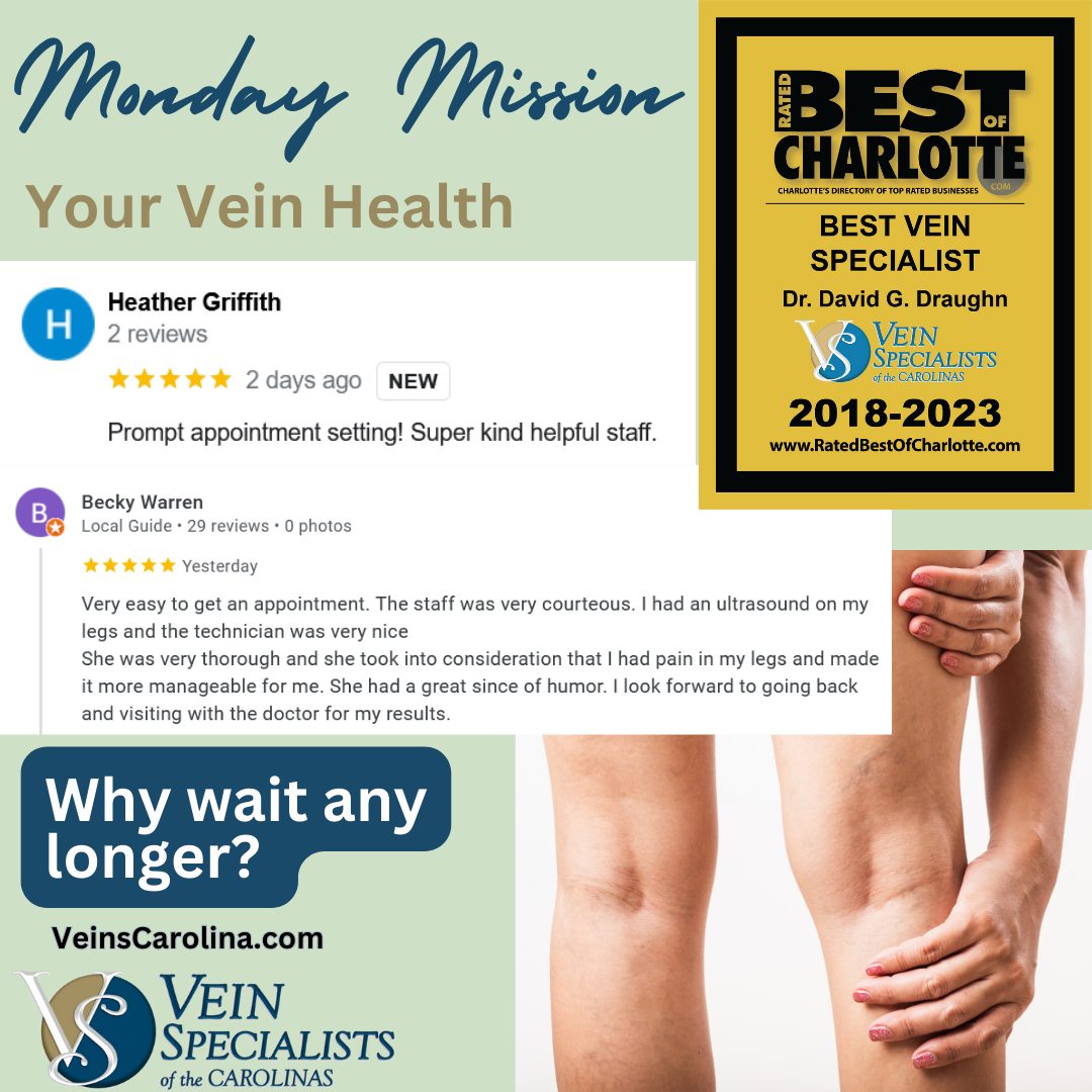 Monday Morning Mission: Spread the News About Our Exceptional Vein Care!