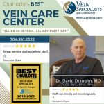American Board of Venous and Lymphatic Medicine – Dr. David Draughn, Vein Specialists of the Carolinas Dr. David Draughn - "Best Vein Specialist in Charlotte" for 6 Consecutive Years!