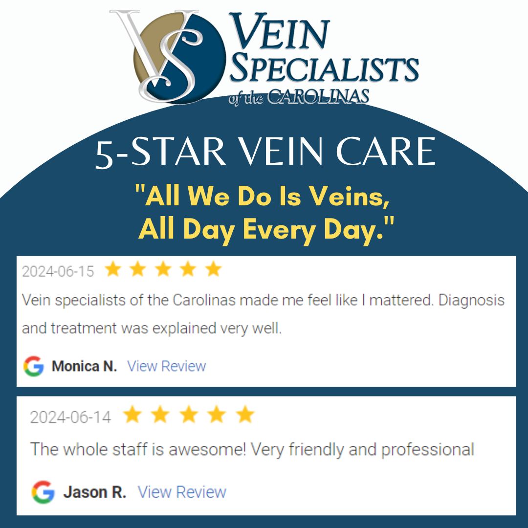 Vein Care Team Get 5-Stars Over 500 Times!